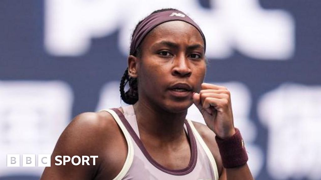 Gauff fights back to reach China Open final