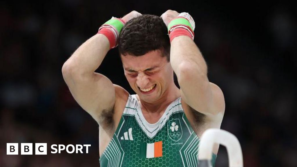 Olympics gymnatics: Rhys McClenaghan wins pommel horse gold in Paris