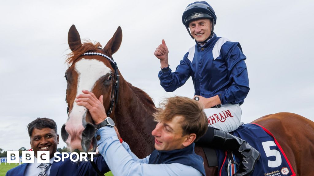 Irish Champion Stakes: Economics pips Auguste Rodin in big Leopardstown race