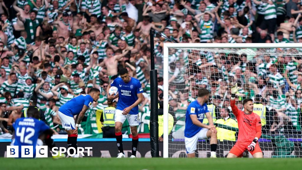 Scottish Cup: Best of the fan reactions as Celtic beat Rangers