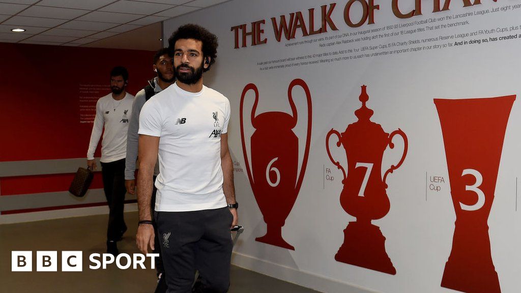 Mohamed Salah of Egypt during the International Friendly match