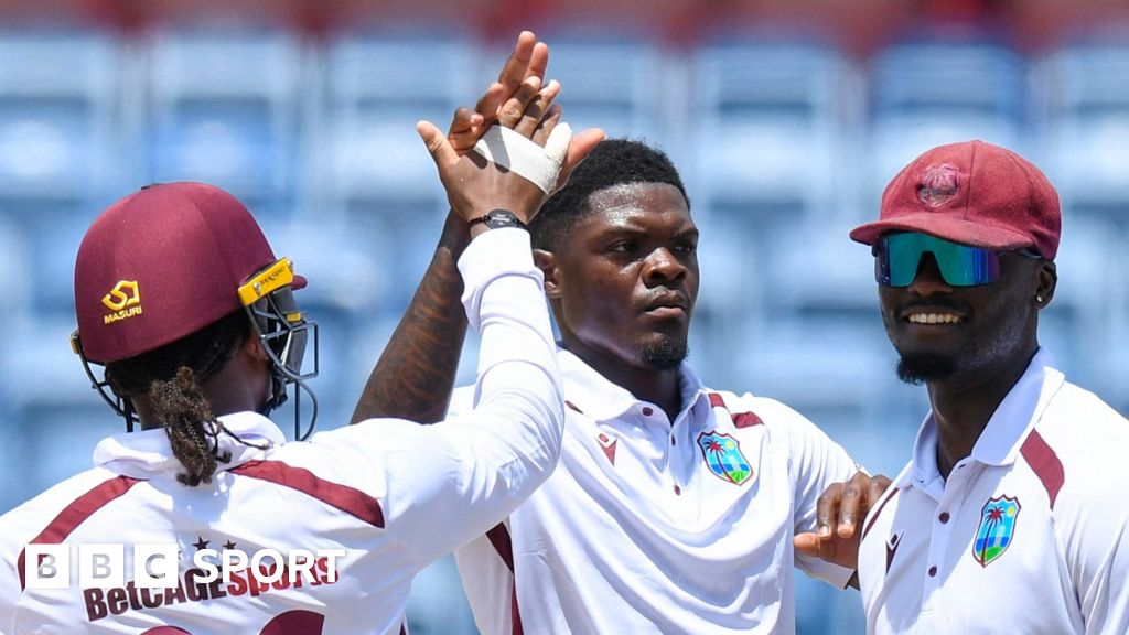 West Indies v Australia: Tourists bowled out for 286 in Grenada Test