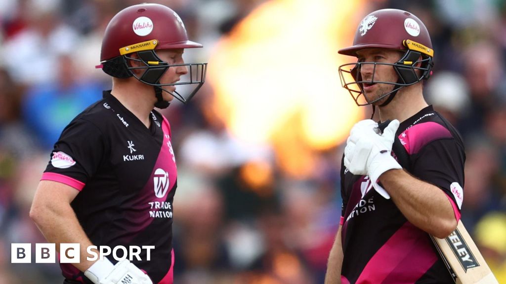 T20 Blast: Somerset stun Surrey again to win first semi-final