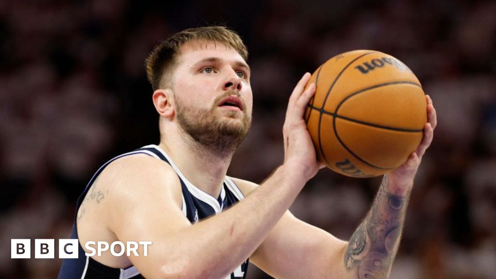 NBA play-offs: Luka Doncic leads Dallas Mavericks to opening win over Minnesota Timberwolves