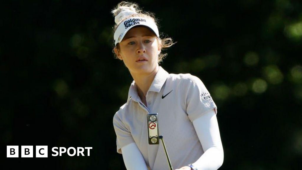 US Women’s Open: Nelly Korda 10 over par after round one – BBC Sport