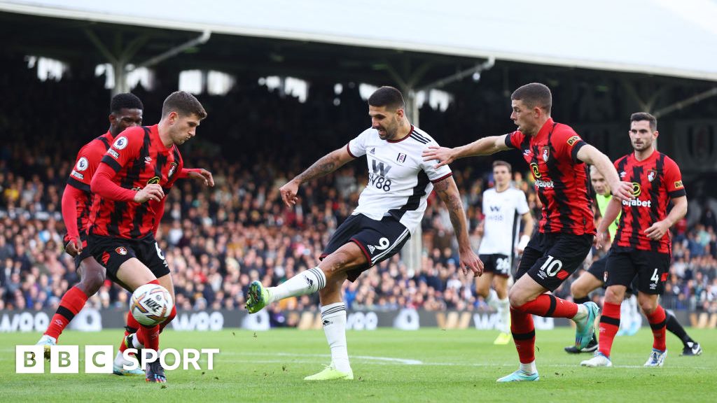 Bournemouth vs Fulham Team news BBC Sport