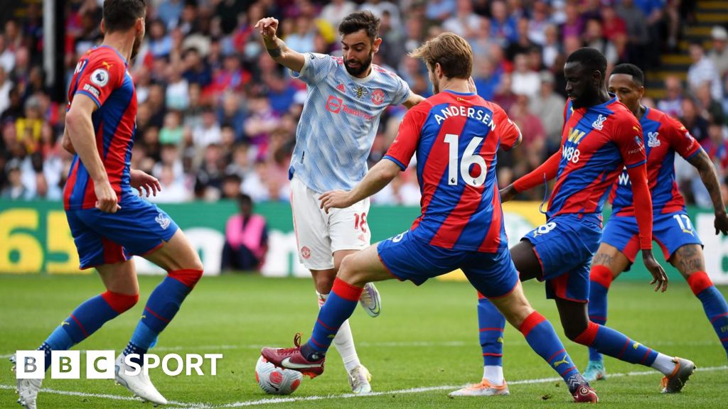 Crystal Palace V Manchester United: Team News - BBC Sport