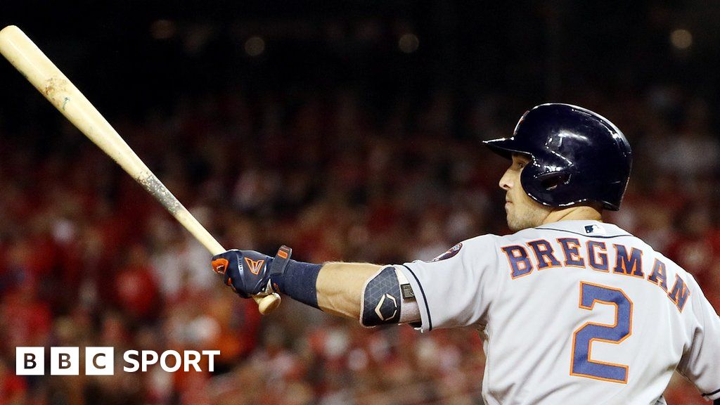 Urquidy, Bregman lead Astros over Nationals 8-1 to tie Series 2-2