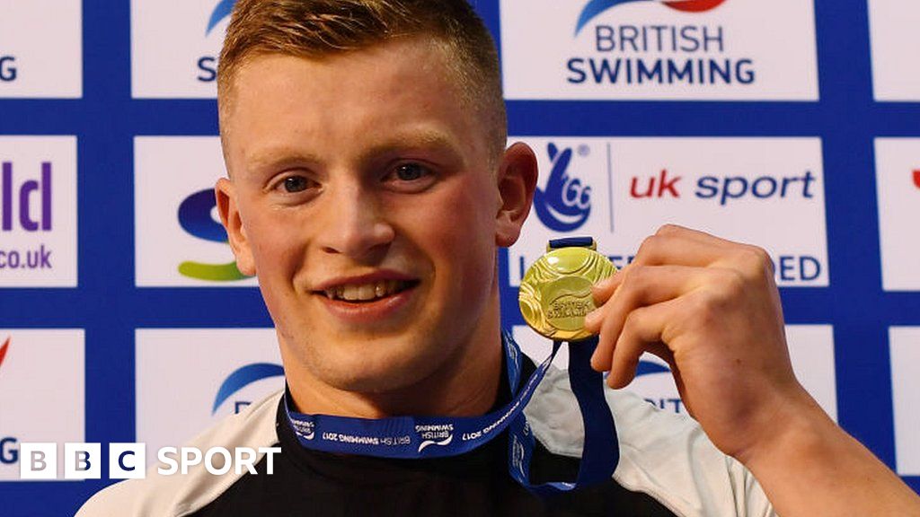 British Championships Adam Peaty Wins Swimming Gold After Rio Success Bbc Sport