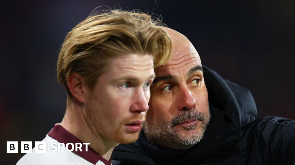 De Bruyne 'isn't leaving' Man City - Guardiola