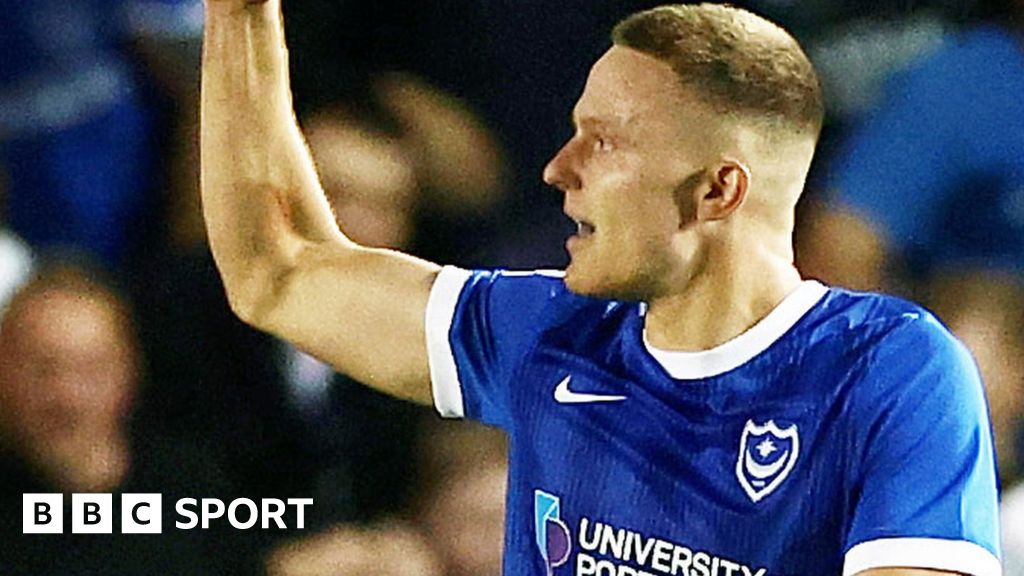 Portsmouth striker Colby Bishop says their patience 'paid off' in beating Exeter - BBC Sport