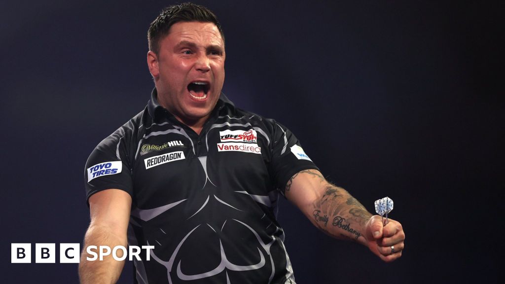 Gerwyn Price survives a scare to beat Edhouse in PDC world