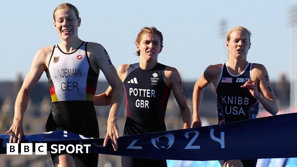 Olympics triathlon: Alex Yee, Georgia Taylor-Brown, Sam Dickinson and Beth Potter take bronze in mixed team relay