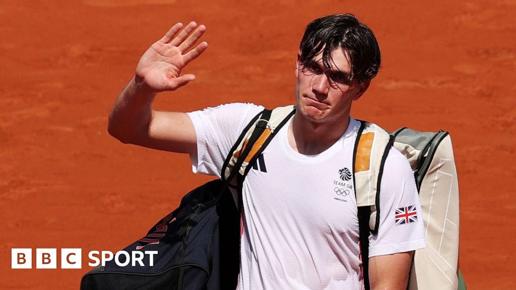 Olympics tennis: Team GB’s Jack Draper loses to Taylor Fritz at Paris 2024