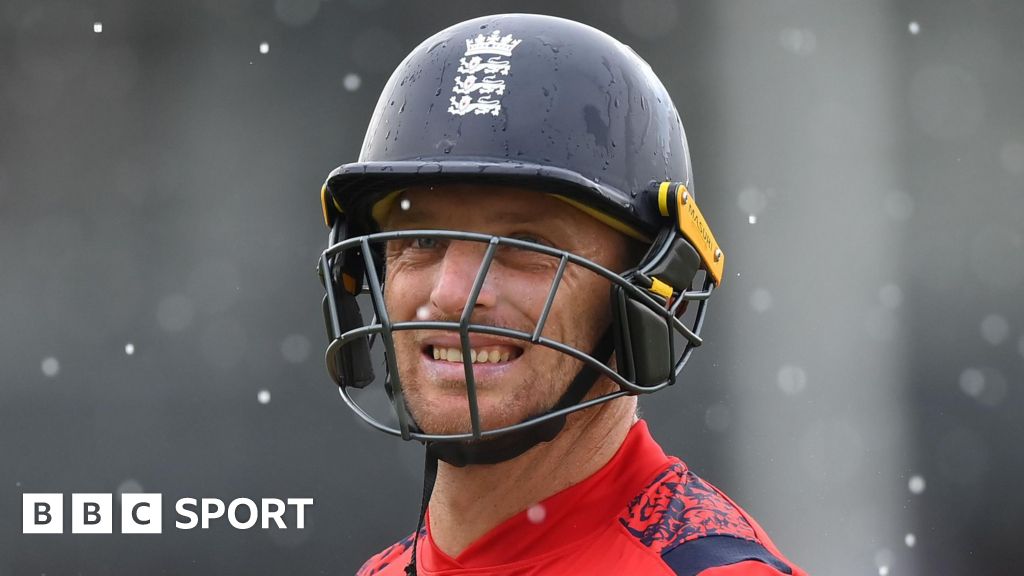 England v Australia T20s: Jos Buttler out of series with calf injury