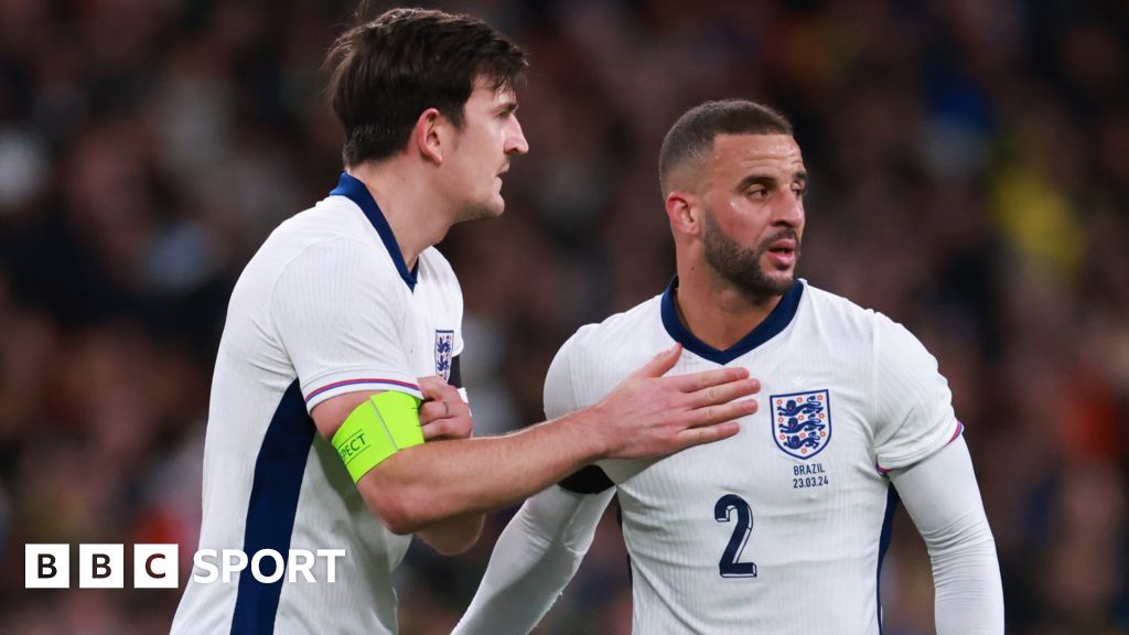 England: Kyle Walker and Harry Maguire have been ruled out of the Belgium friendly