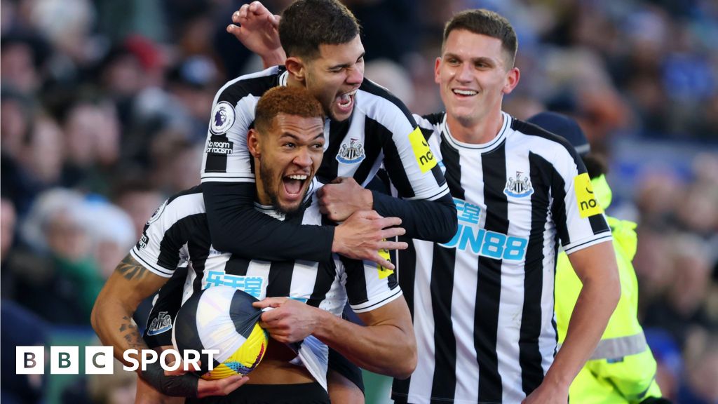 Leicester City 0-3 Newcastle: Magpies Move Up To Second After Emphatic ...