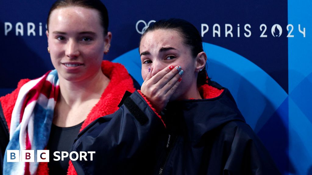 Paris Olympics 2024: Yasmin Harper and Scarlett Mew Jensen win Team GB’s first medal with diving bronze