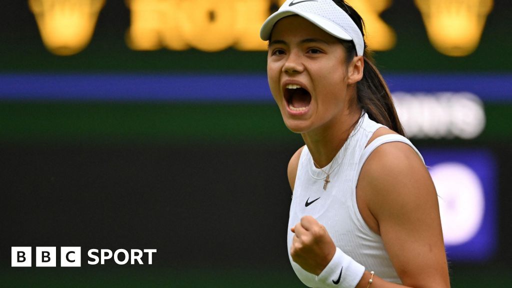 Raducanu's Wimbledon starts with hard-fought victory