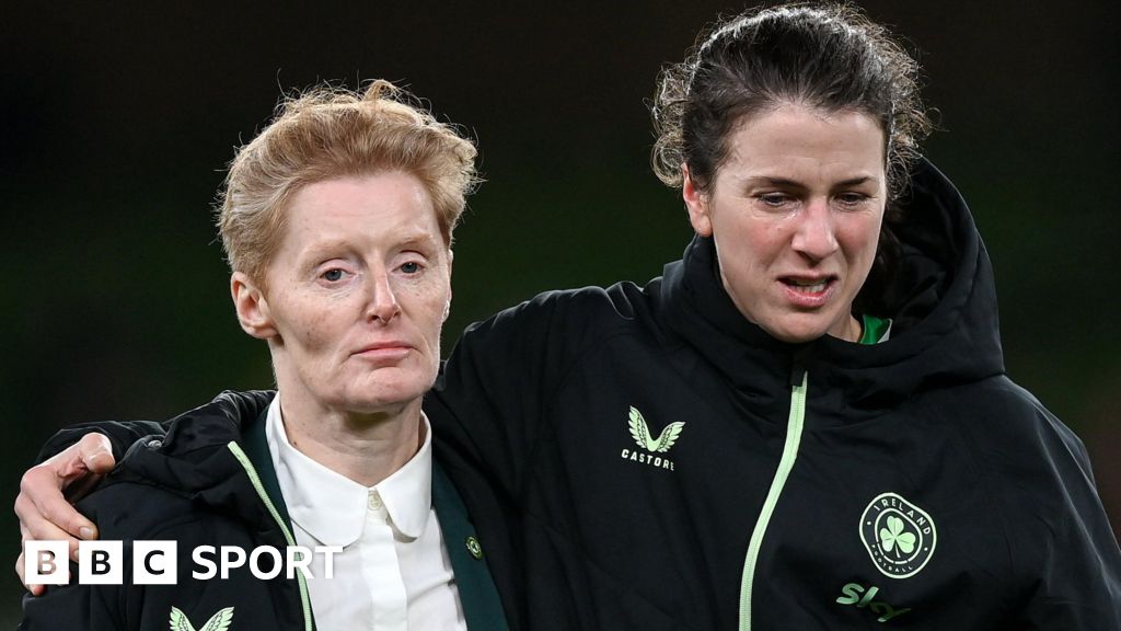 Eileen Gleeson: Republic of Ireland boss refuses to discuss future after Euro 2025 play-off defeat