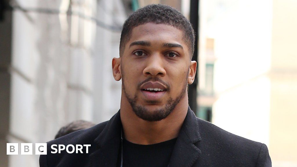 Anthony Joshua says he wants to fight Deontay Wilder in April - BBC Sport