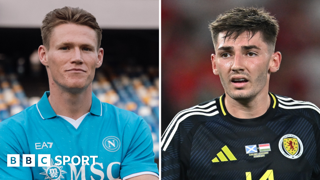 Napoli sign Scotland midfielders McTominay & Gilmour