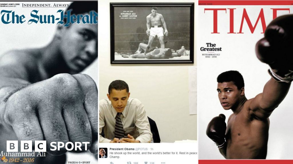 Muhammad Ali: How world reacted to the boxer's death