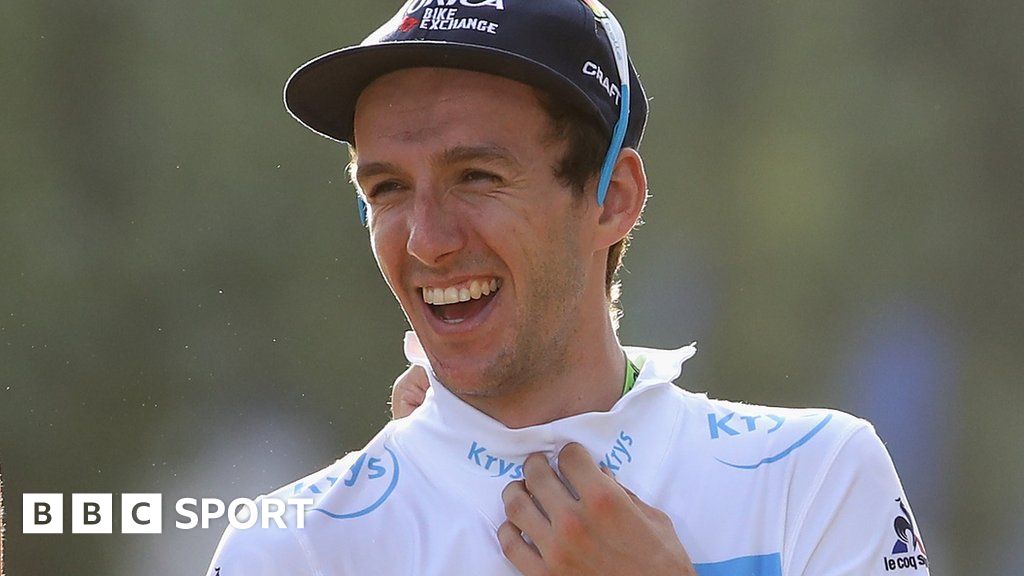 Adam Yates finishes third in second stage of Tour of California - BBC Sport