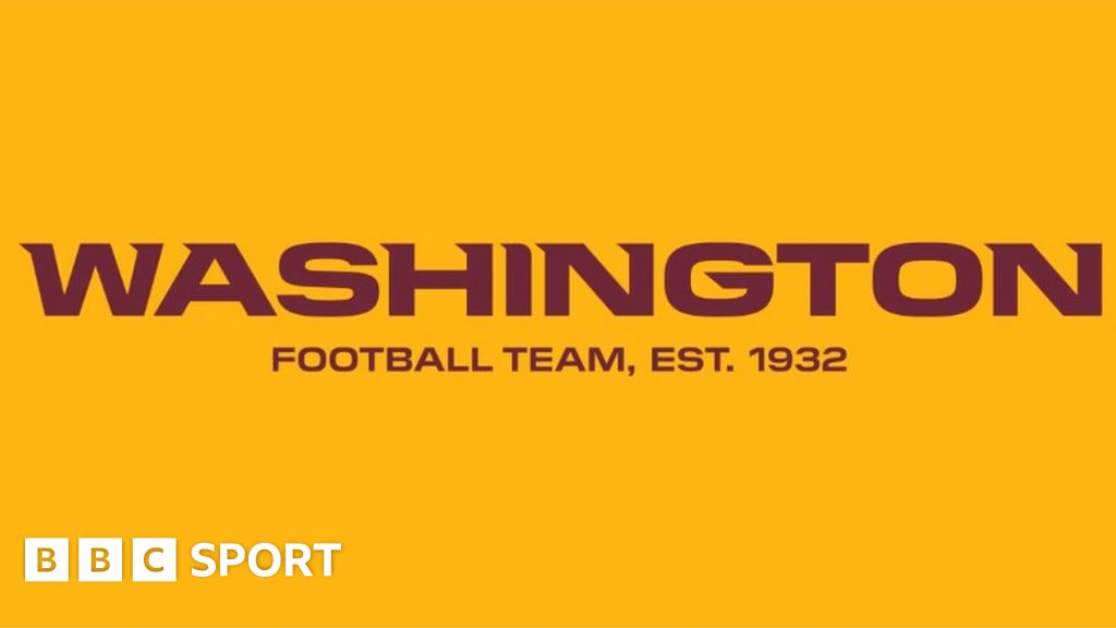 Washington NFL franchise adopt new name for 2020 season - BBC Sport