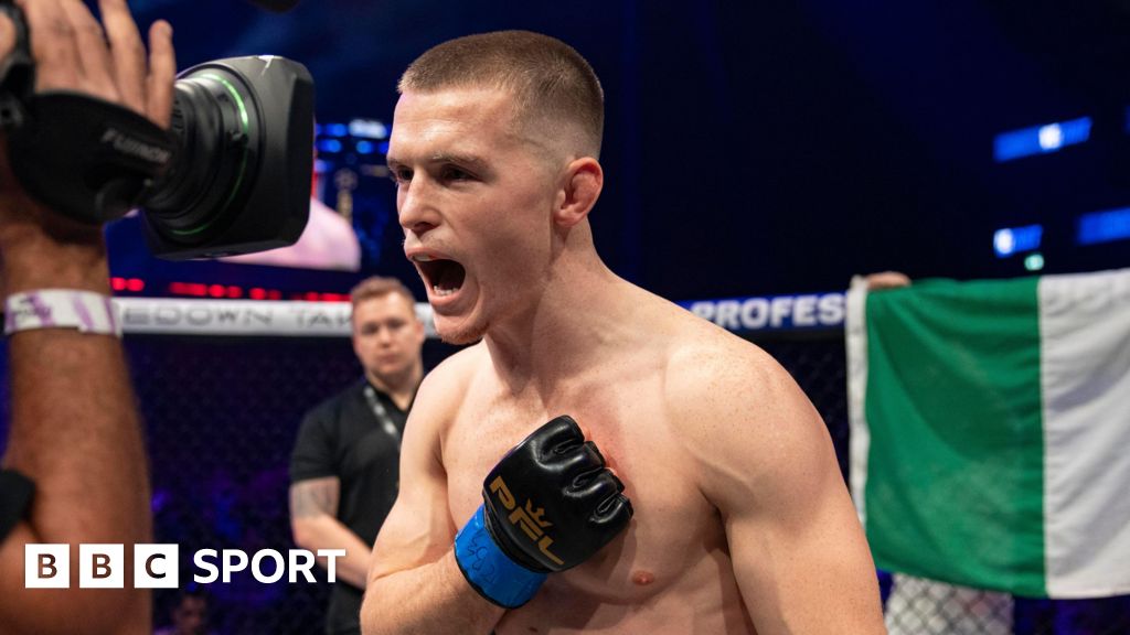 bbc.co.uk - Coral Barry - MMA: Paul Hughes stops Bruno Miranda in 42 seconds in Belfast - BBC Sport