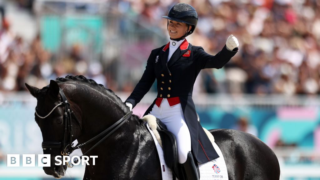 Olympics equestrian: Lottie Fry wins dressage bronze for Great Britain