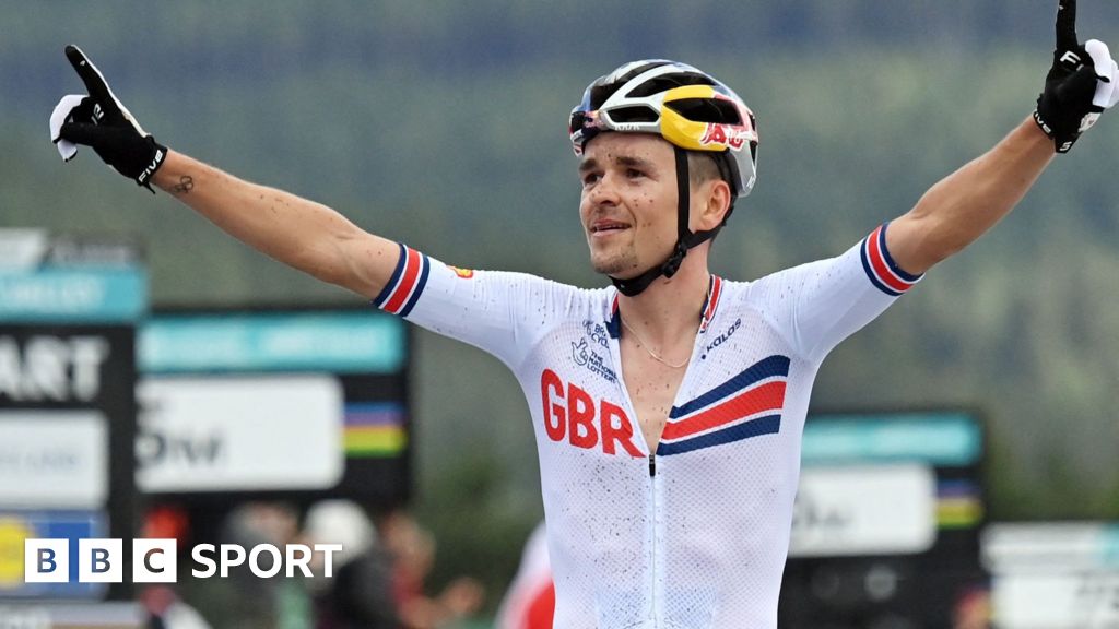 Tom Pidcock wins world mountain bike gold as Mathieu van der Poel ...