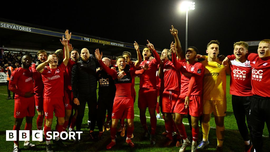 Kidderminster looking to make history against West Ham BBC Sport