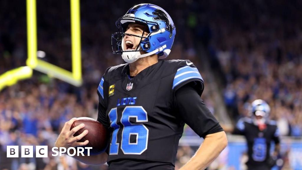 NFL: Jared Goff breaks record as  the Detroit Lions beat the Seattle Seakhawks 42-29