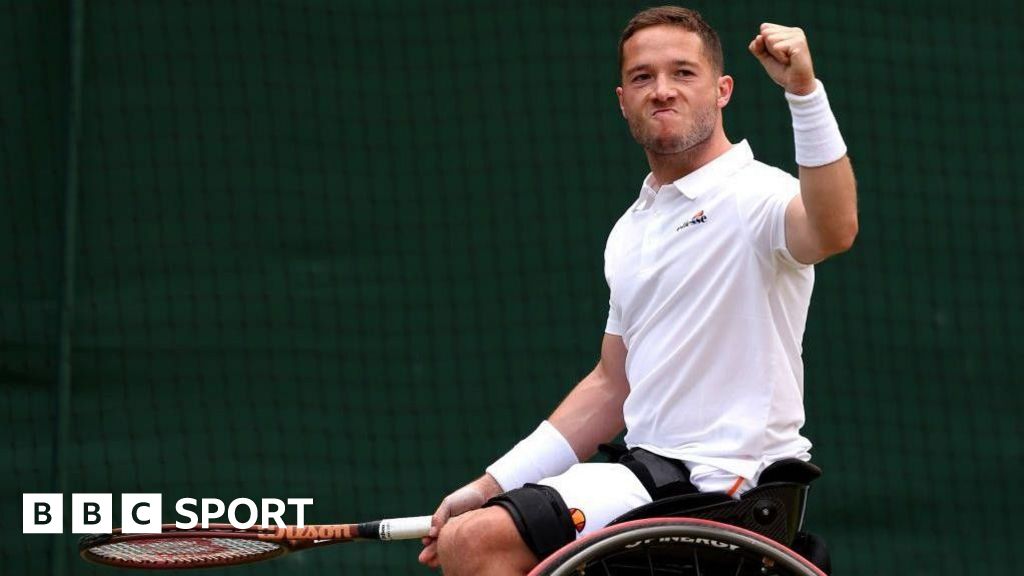 Wimbledon wheelchair final: Briton Alfie Hewett completes career Grand Slam with win