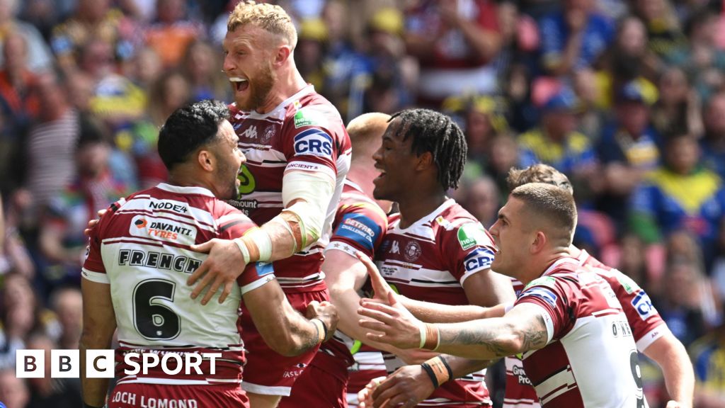 Wigan beat Warrington to win Challenge Cup