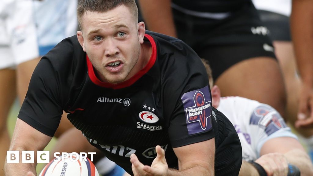 Saracens Backrow forward Sean Reffell signs contract until 2022 BBC