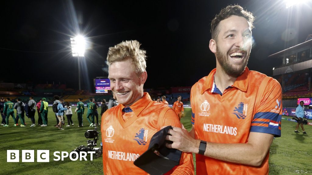 Wereldkampioenschap cricket 2023: Nederland schokt Zuid-Afrika met ‘iconische’ overwinning die ‘voorpagina haalt’