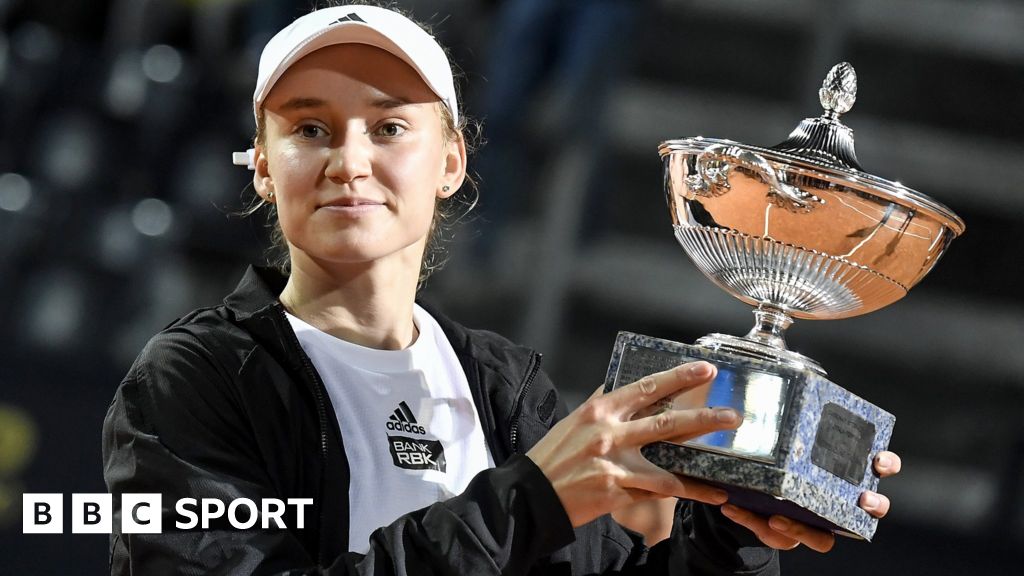 Wimbledon champion Rybakina wins Italian Open; Rune-Medvedev in men's final