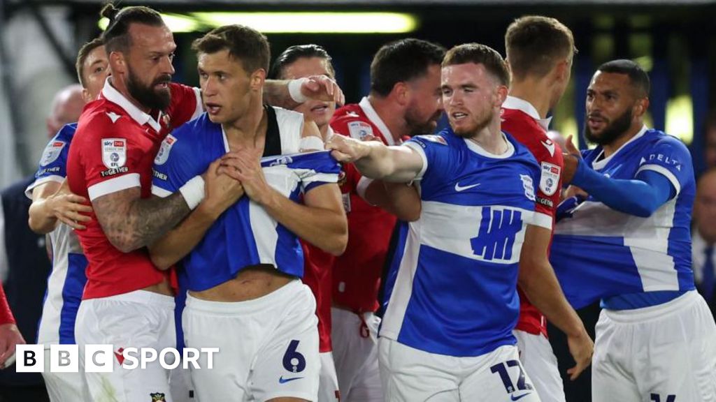 Birmingham City and Wrexham Fined After Melee