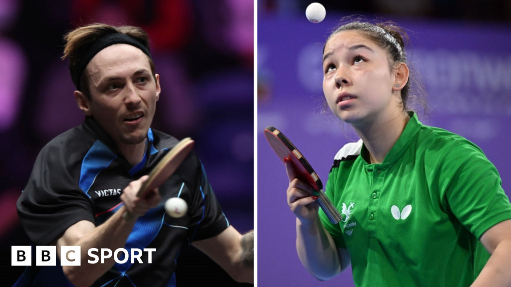 Paris 2024: Pitchford and Hursey to represent Team GB in table tennis