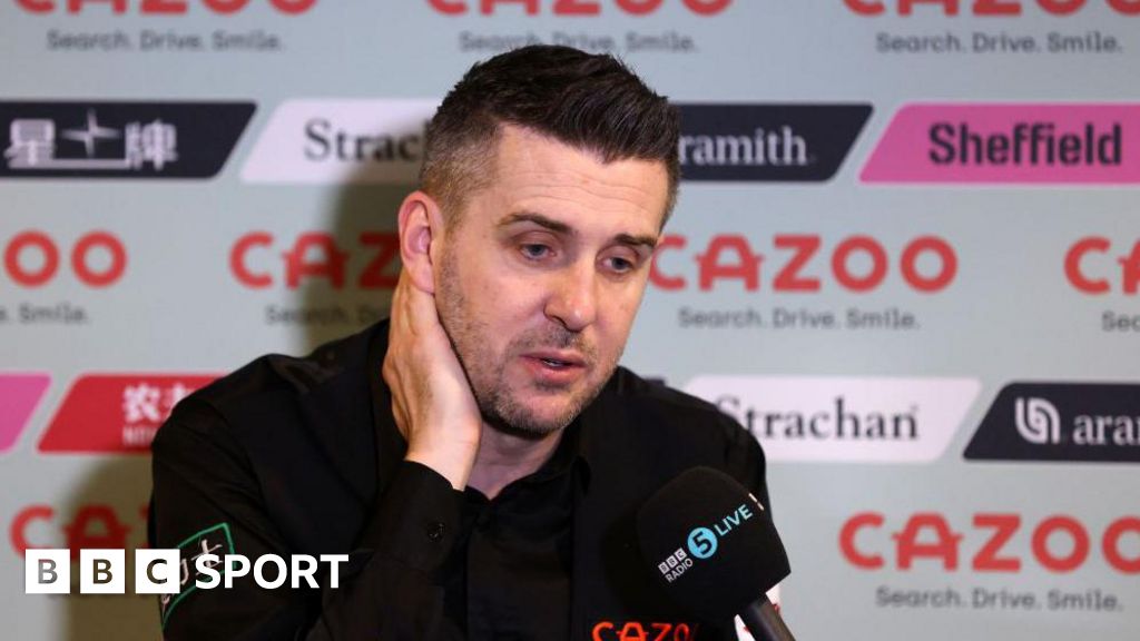 World Snooker Championship 2024: Selby loses to debutant O'Connor 