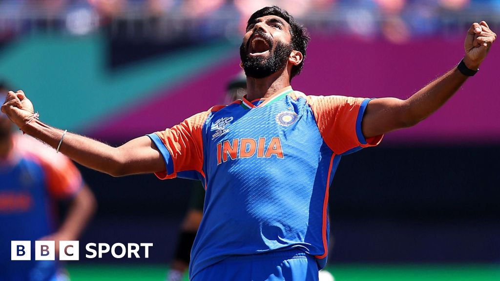 T20 World Cup results: India beat Pakistan by six runs in New York – BBC Sport