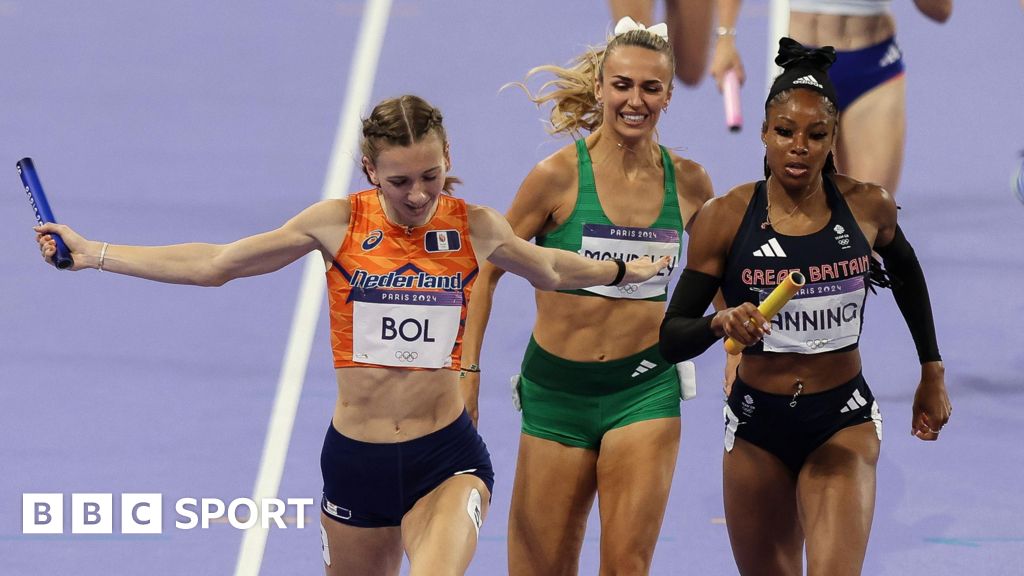 Paris 2024: Ireland finish an agoninsing fourth in women’s 4x400m relay final