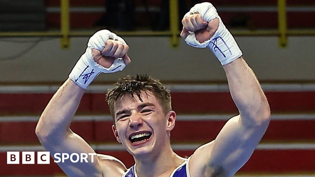 Paris 2024: Jude Gallagher's joy after booking Olympic boxing berth ...