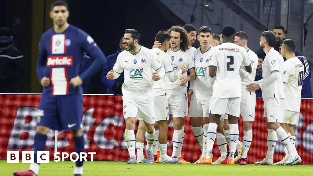 Marseille 21 Paris StGermain Record 14time winners PSG knocked out