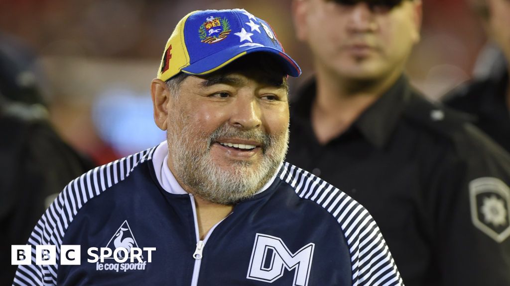 Diego Maradona care deficient and reckless, medical report says - BBC News