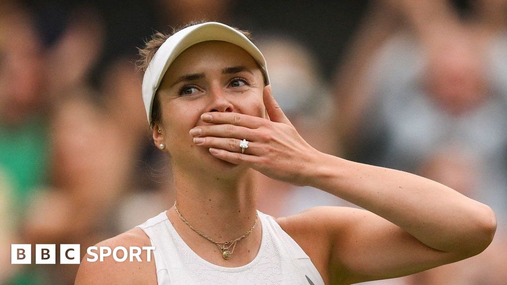 Wimbledon 2023 results Elina Svitolina beats Iga Swiatek to set up