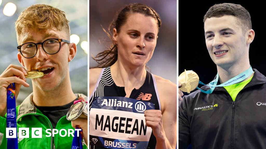 Northern Ireland's Olympic Hopefuls Rhys McClenaghan, Hannah Scott