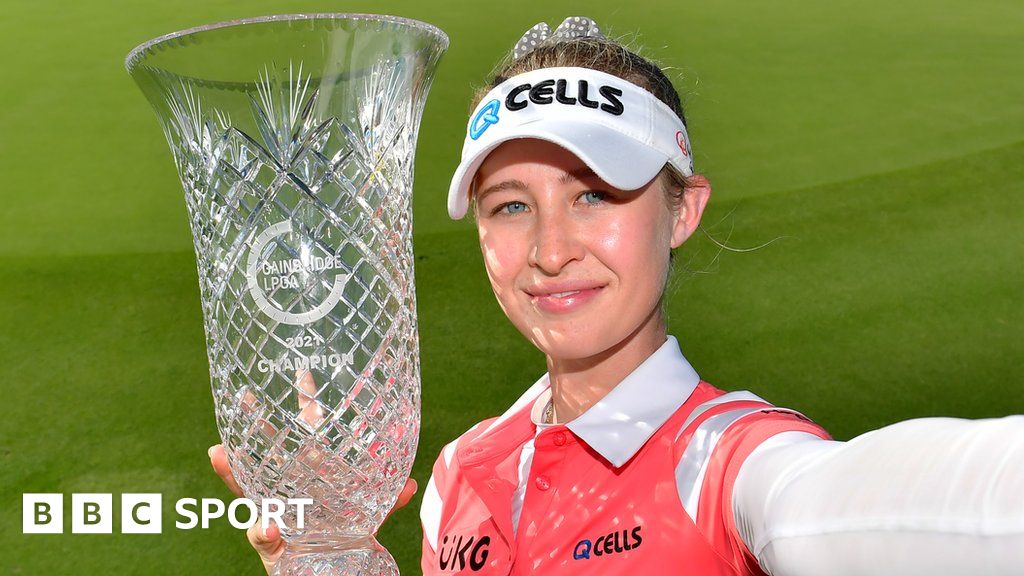 Defending champion Nelly Korda